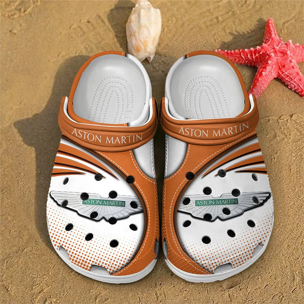 aston martin crocs sandals for men women gift for aston martin fan car181031525747 orange