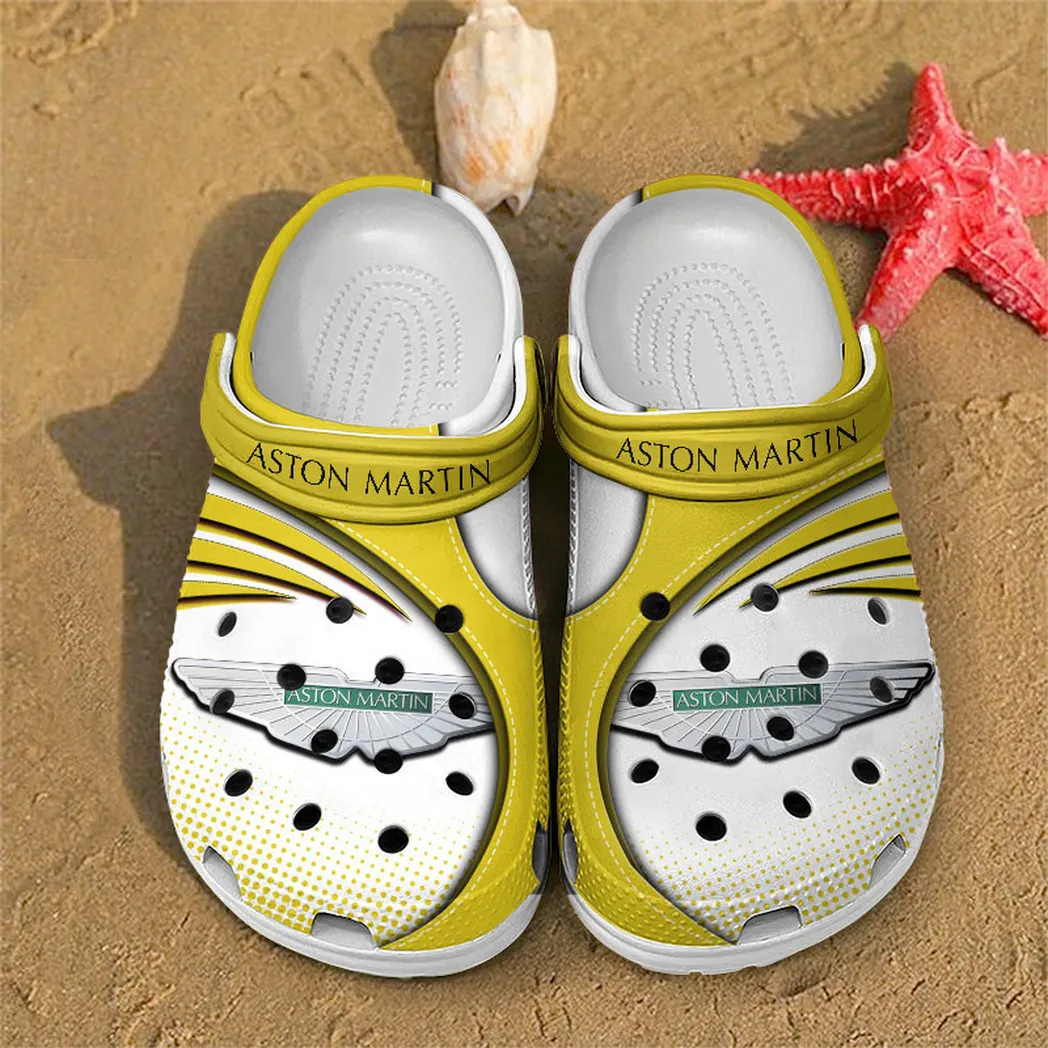 aston martin crocs sandals for men women gift for aston martin fan car181031525747 yellow foqoo