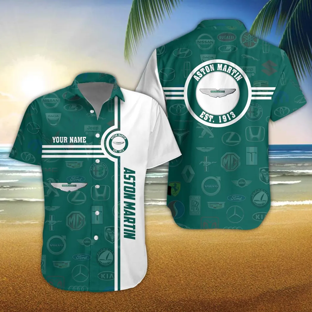 aston martin hawaiian shirt for men all logo gift for aston martin fan car174022525013 o9tuj