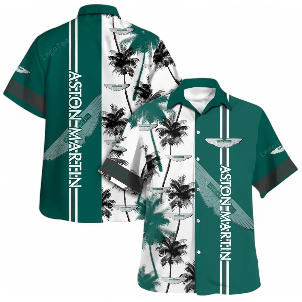 aston martin hawaiian shirt for men gift for aston martin lovers gift for him husband boyfriend car143021125028 0llig