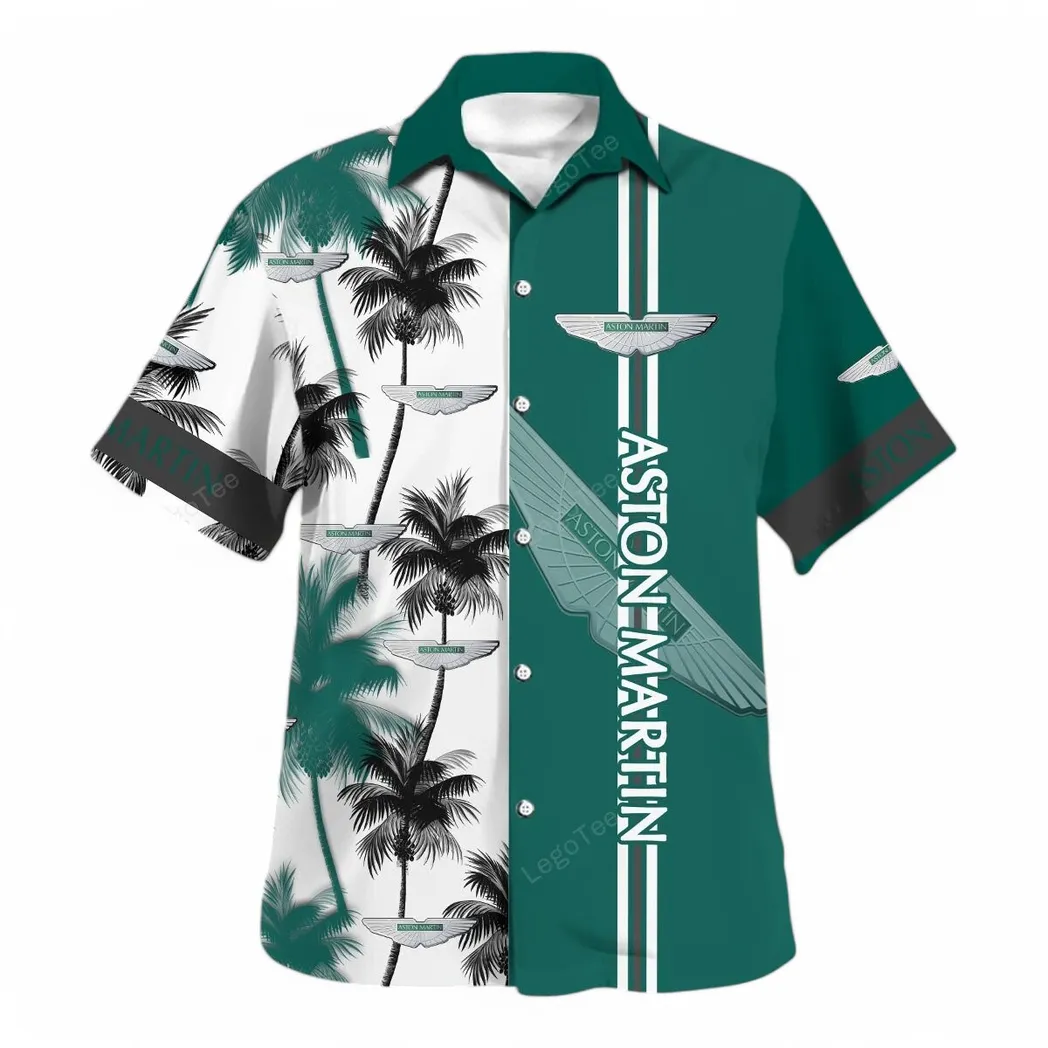 aston martin hawaiian shirt for men gift for aston martin lovers gift for him husband boyfriend car143021125028 dlket