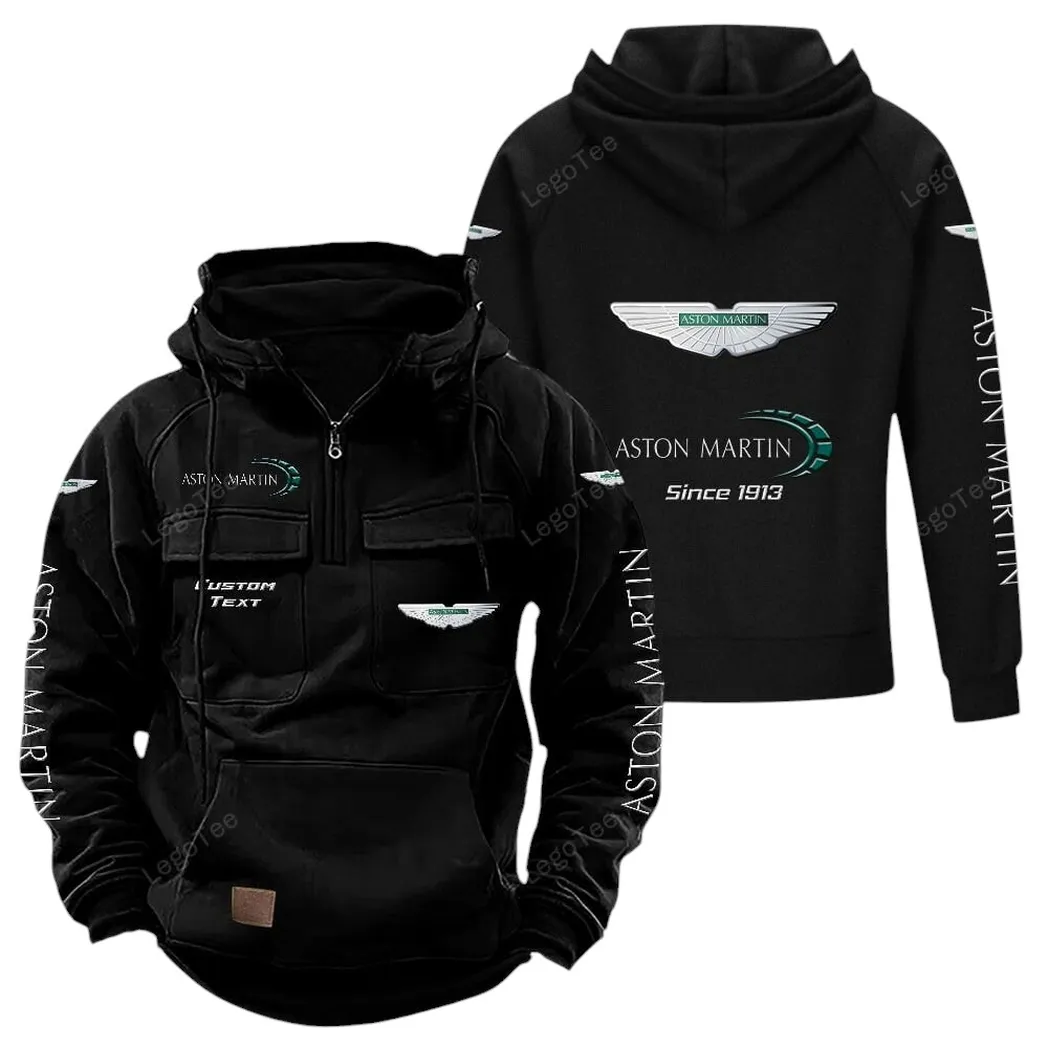 aston martin tactical quarter zip hoodie gift for aston martin lovers gift for him husband boyfriend black car96021425740 2 gkuqg
