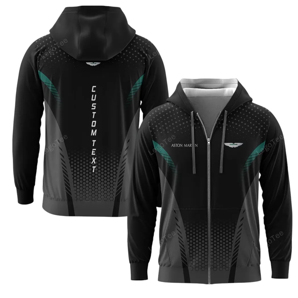 Aston Martin Zipper Hoodie, Gift For Aston Martin Lovers, Gift For Him, Husband, Boyfriend CAR10803122503