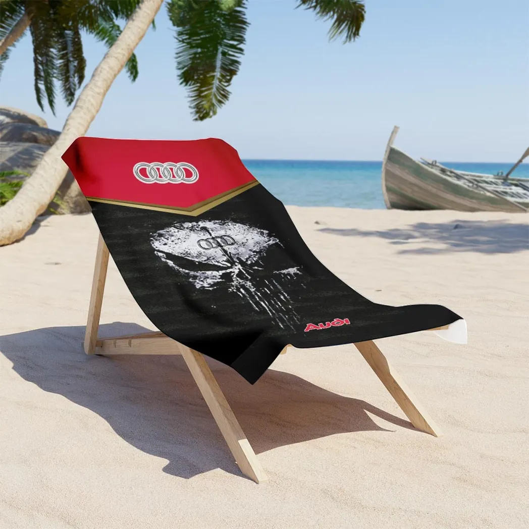 audi beach towel gift for audi lovers gift for him husband boyfriend car17302252503 ffdnw