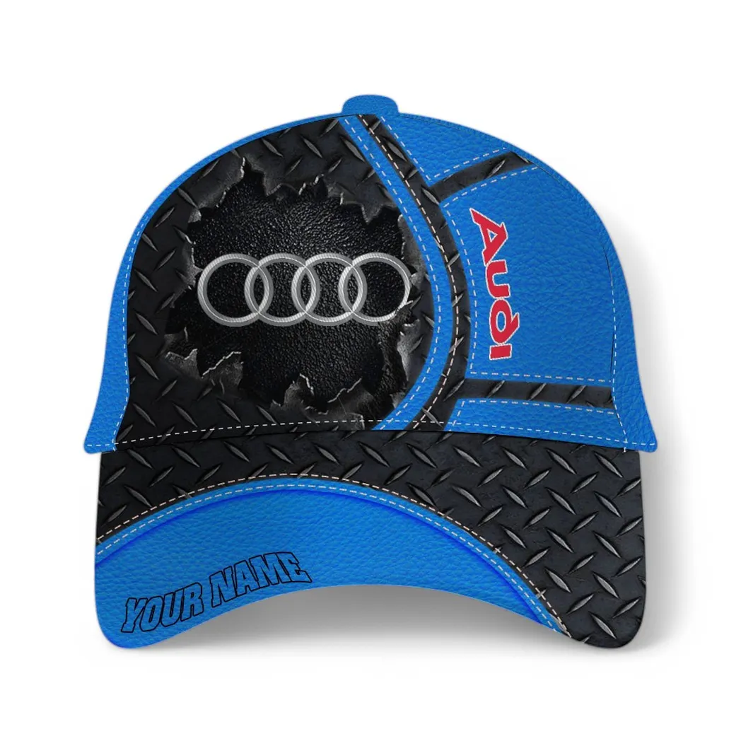 Audi Classic Cap, Gift For Audi Lovers, Gift For Him, Husband, Boyfriend - Blue CAR49021825003-1