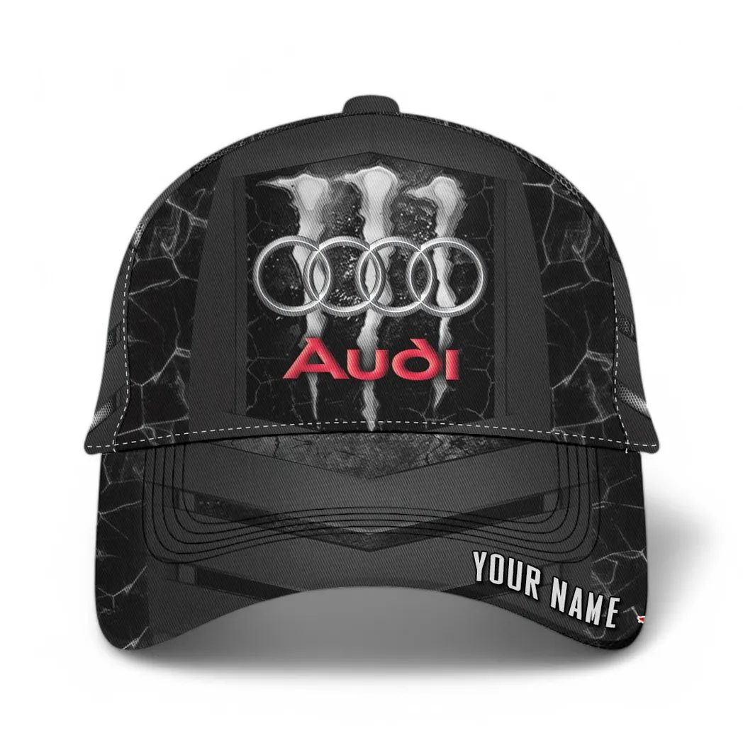Audi Classic Cap, Gift For Audi Lovers, Gift For Him, Husband, Boyfriend CAR6502202507 - Grey
