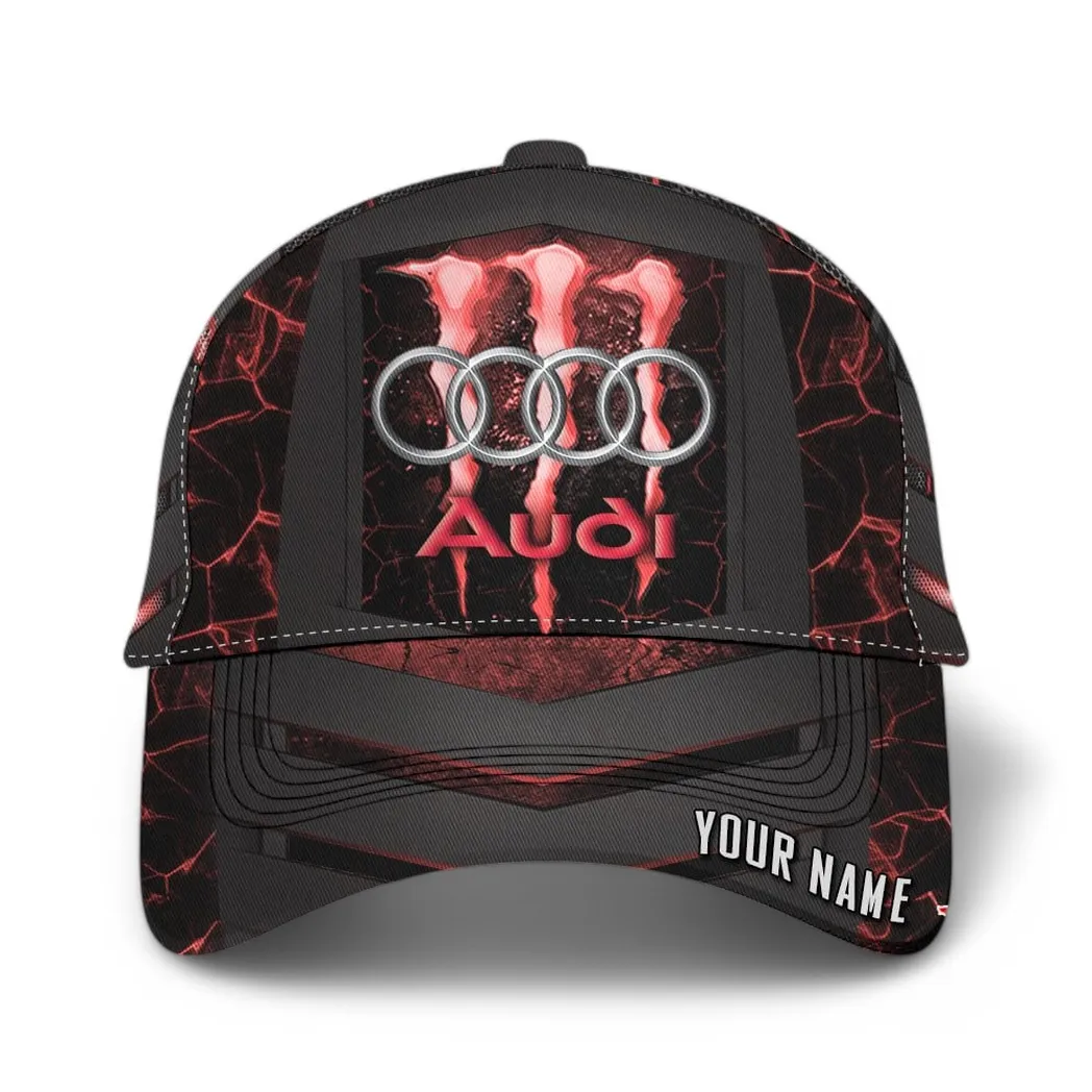 Audi Classic Cap, Gift For Audi Lovers, Gift For Him, Husband, Boyfriend CAR6502202507 - Red