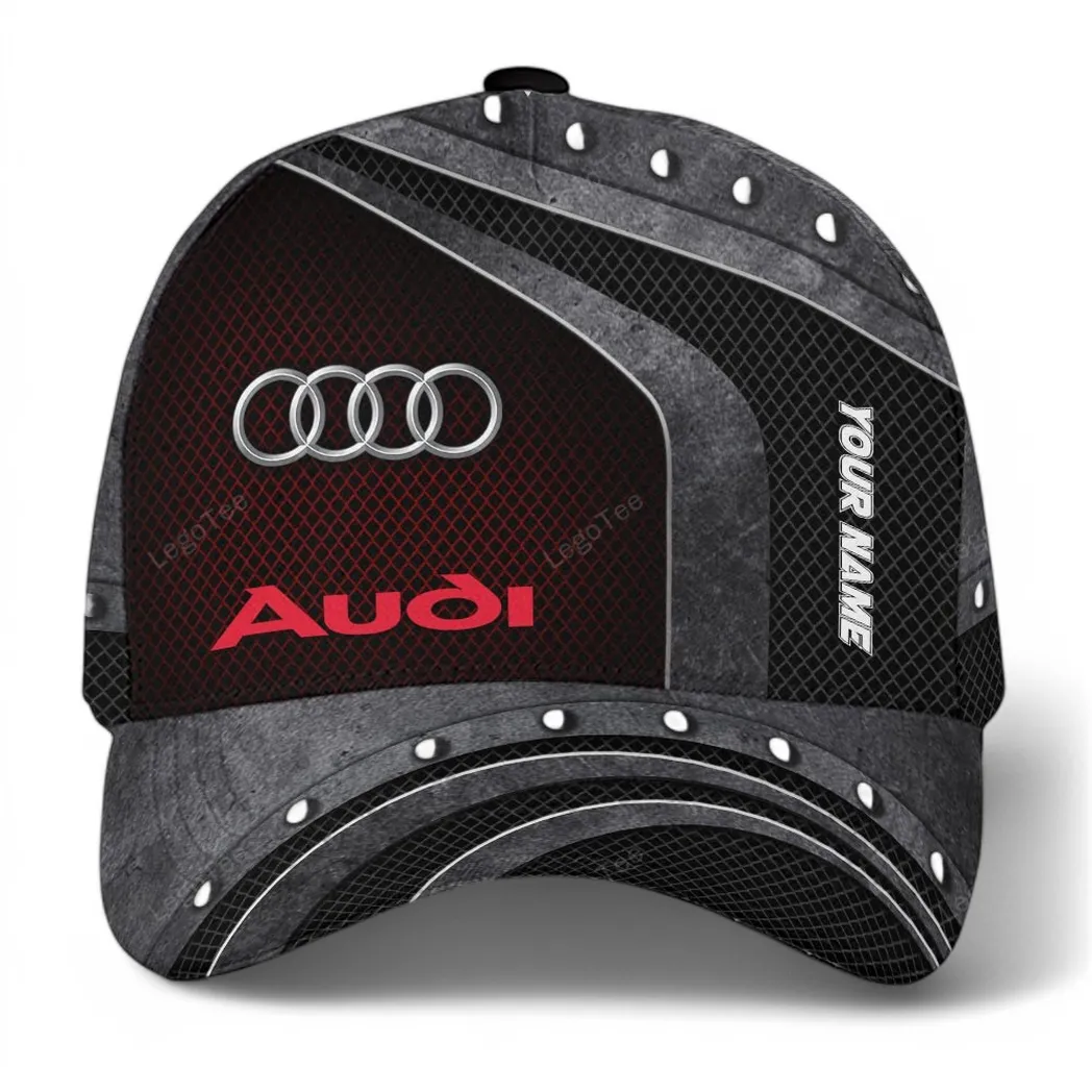 Audi Classic Cap, Gift For Audi Lovers, Gift For Him, Husband, Boyfriend CAR99031025039 - Red
