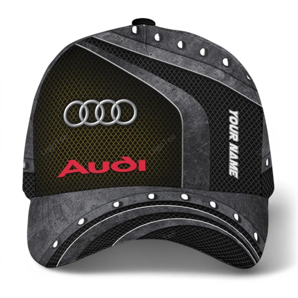 Audi Classic Cap, Gift For Audi Lovers, Gift For Him, Husband, Boyfriend CAR99031025039 - Yellow