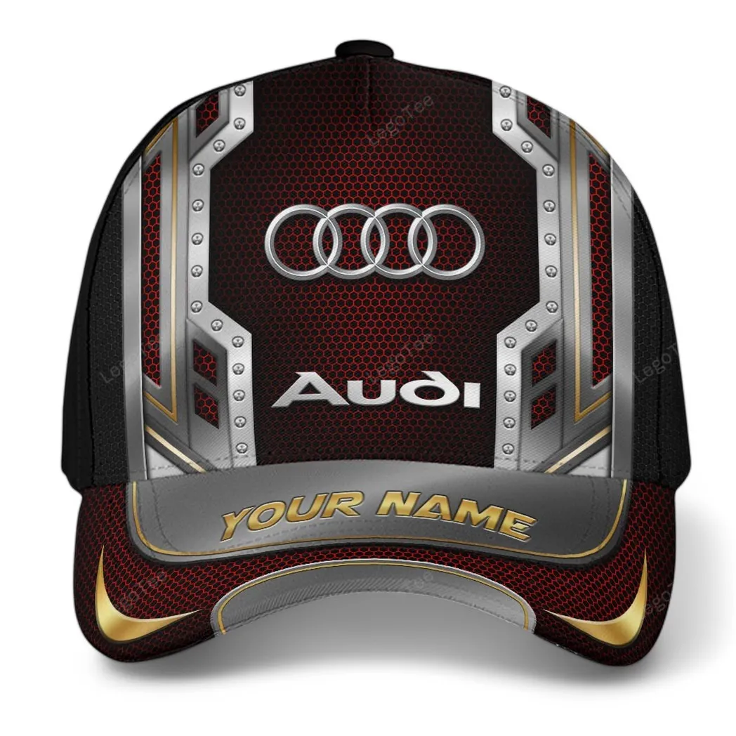 Audi Classic Cap, Gift For Audi Lovers, Gift For Him, Husband, Boyfriend CAR99031025173 - Red