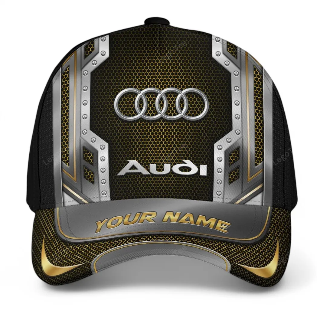 Audi Classic Cap, Gift For Audi Lovers, Gift For Him, Husband, Boyfriend CAR99031025173 - Yellow