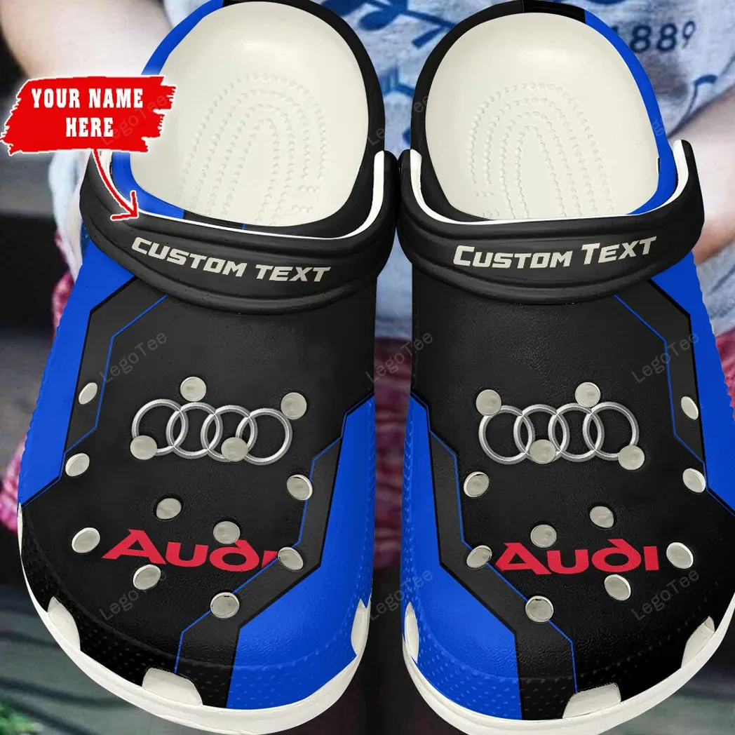 audi crocs gift for audi lovers gift for him husband boyfriend blue car140021225562 1 trcy1