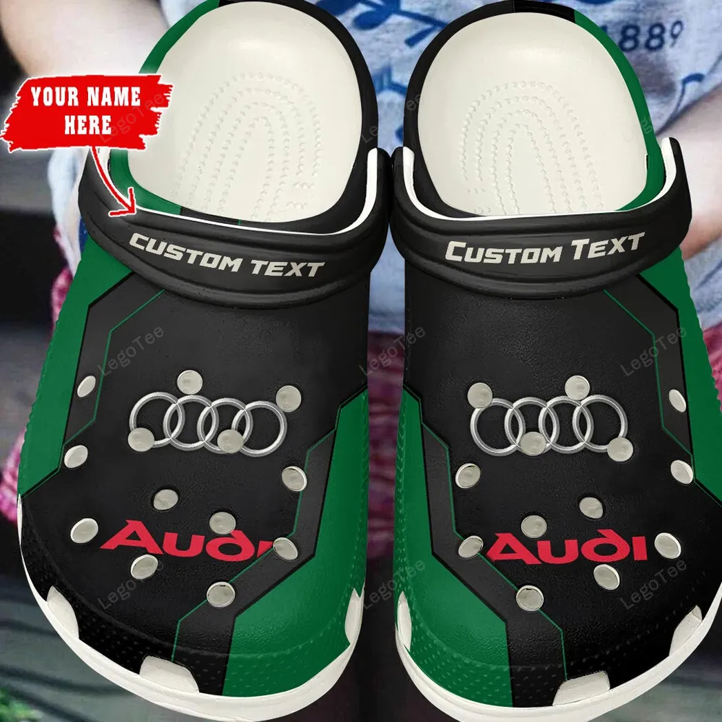 audi crocs gift for audi lovers gift for him husband boyfriend green car140021225562 5