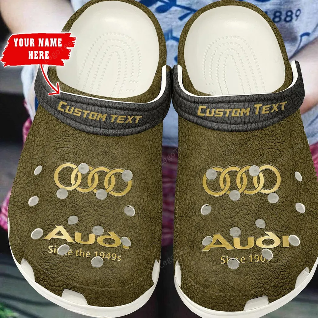 audi crocs gift for audi lovers gift for him husband boyfriend yellow car141021225667 9 jdq1v