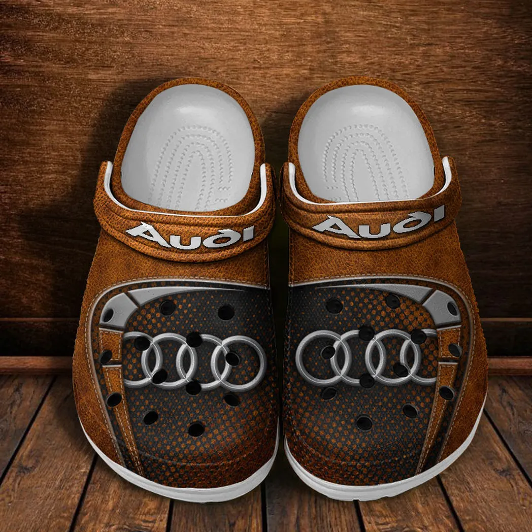 audi crocs sandals for men women gift for audi fan car177031425564 orange lfcmy