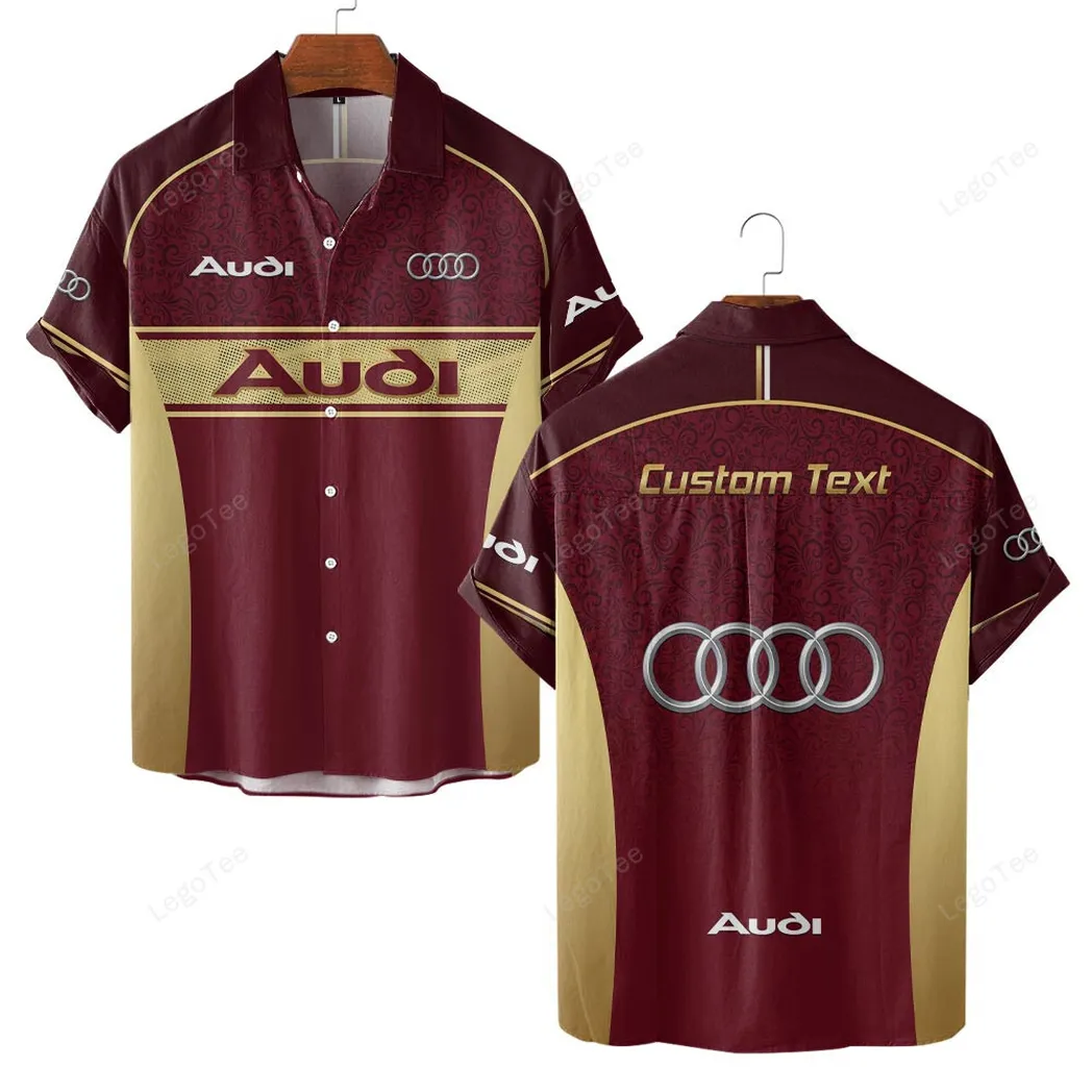 Audi Custom Hawaiian Shirts For Men, Gift For Audi Lovers, Gift For Him, Husband, Boyfriend CAR137021325892-3