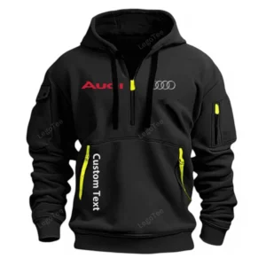 audi half zip hoodie for men gift for him husband boyfriend black car112021425555 1 jckwf