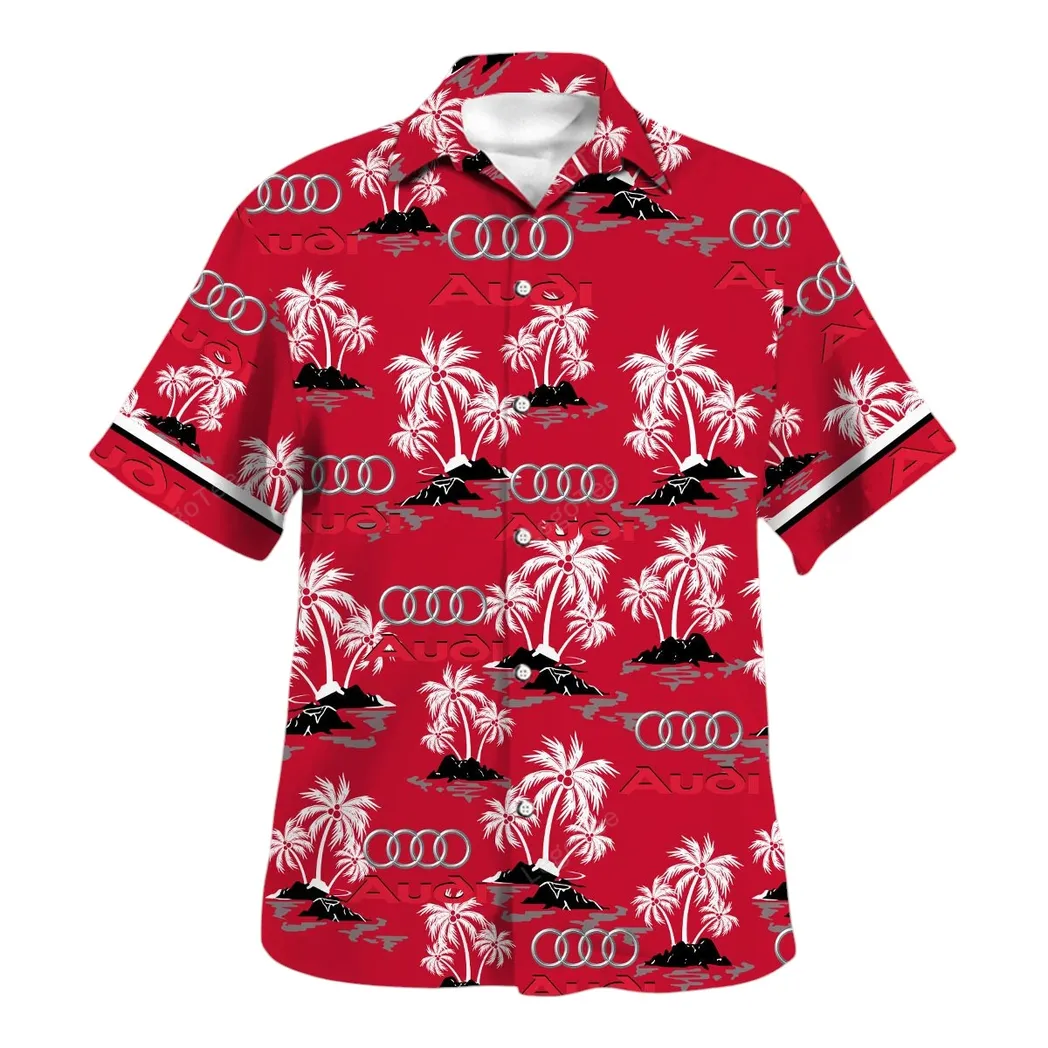 Audi Hawaiian Shirt For Men, Gift For Audi Lovers, Gift For Him, Husband, Boyfriend CAR144021125459-2