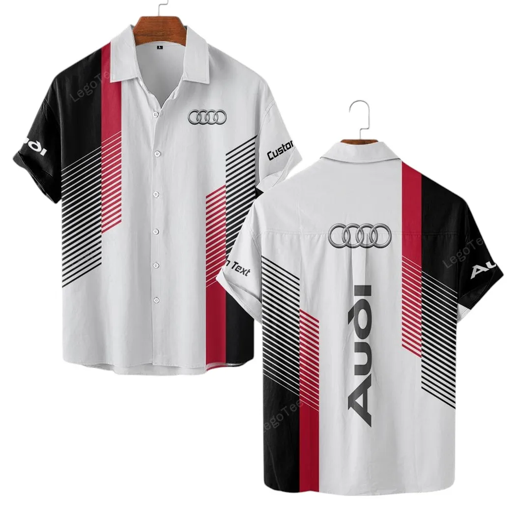 Audi Hawaiian Shirt, Gift For Audi Lovers, Gift For Him, Husband, Boyfriend CAR10703122505