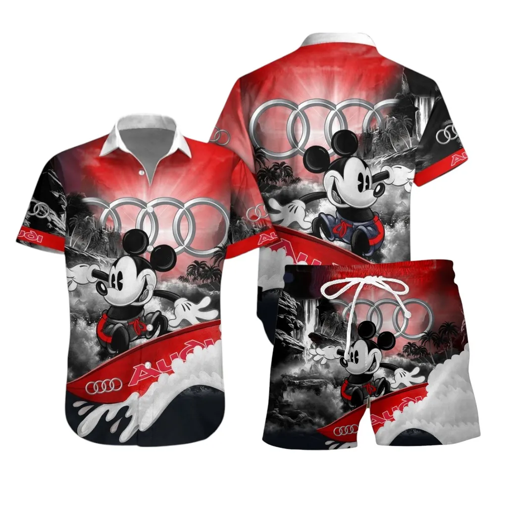 audi hawaiian shirt set gift for audi lovers gift for him husband boyfriend car53030625005 ytfsm