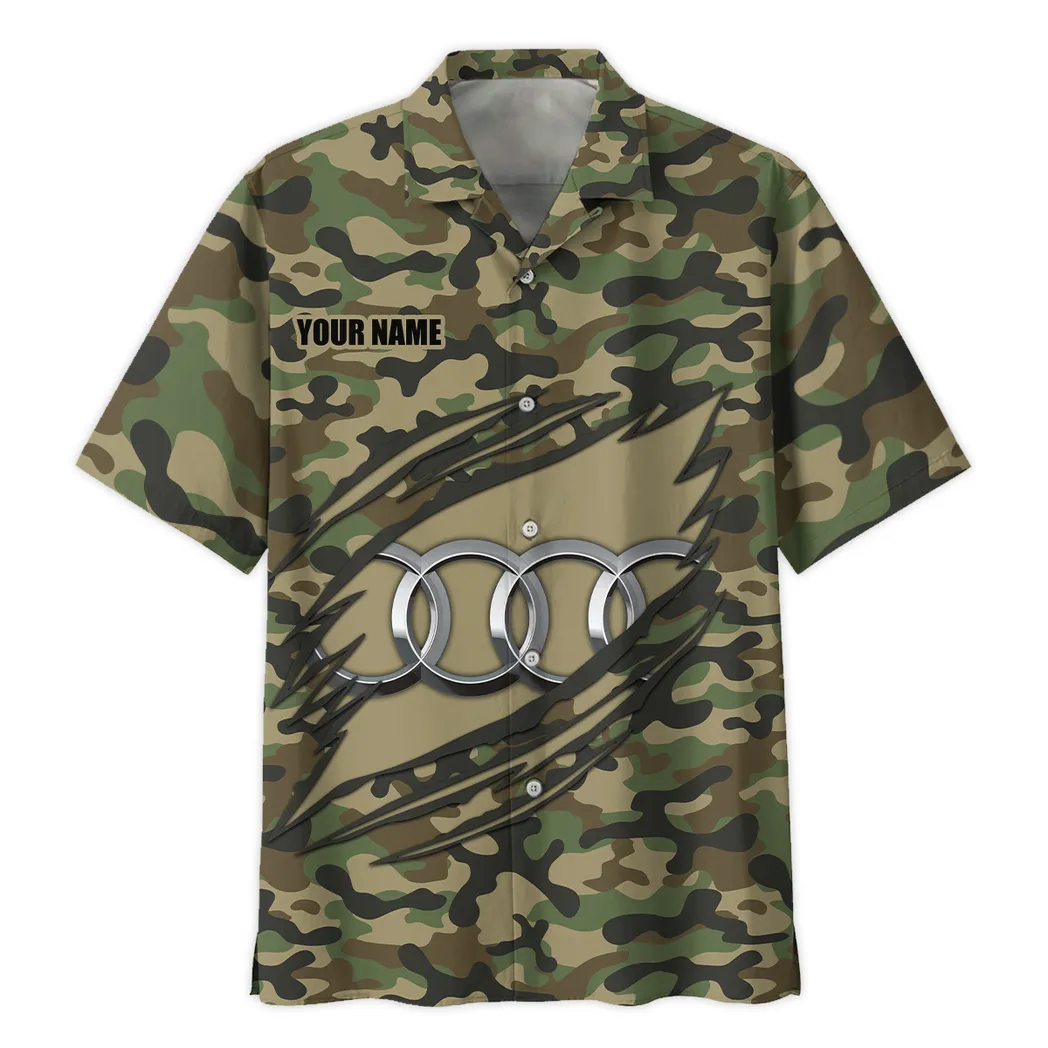 audi hawaiian shirt style camo oversized hawaiian car210040825689 aprtp