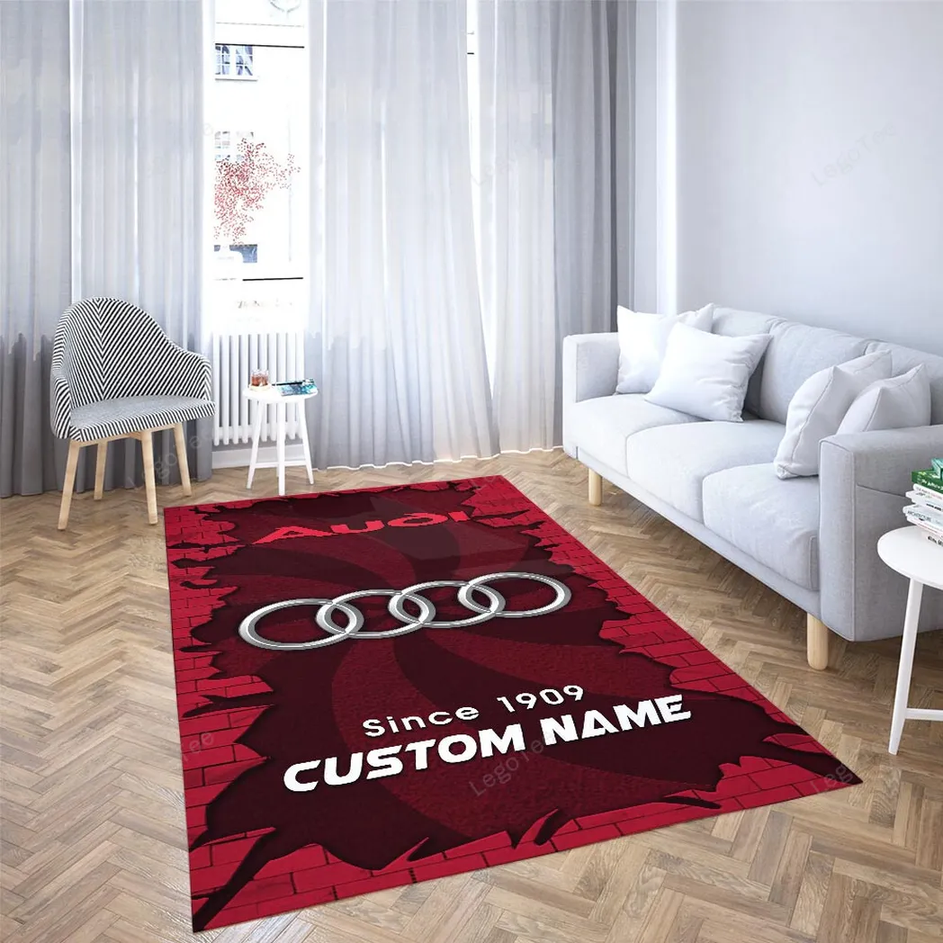 audi rug gift for audi lovers gift for him husband boyfriend car133021225637 3lkop