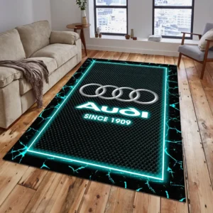 Audi Rug, All Over Print Carpet For Audi Lovers CAR5202192502 - Cyan