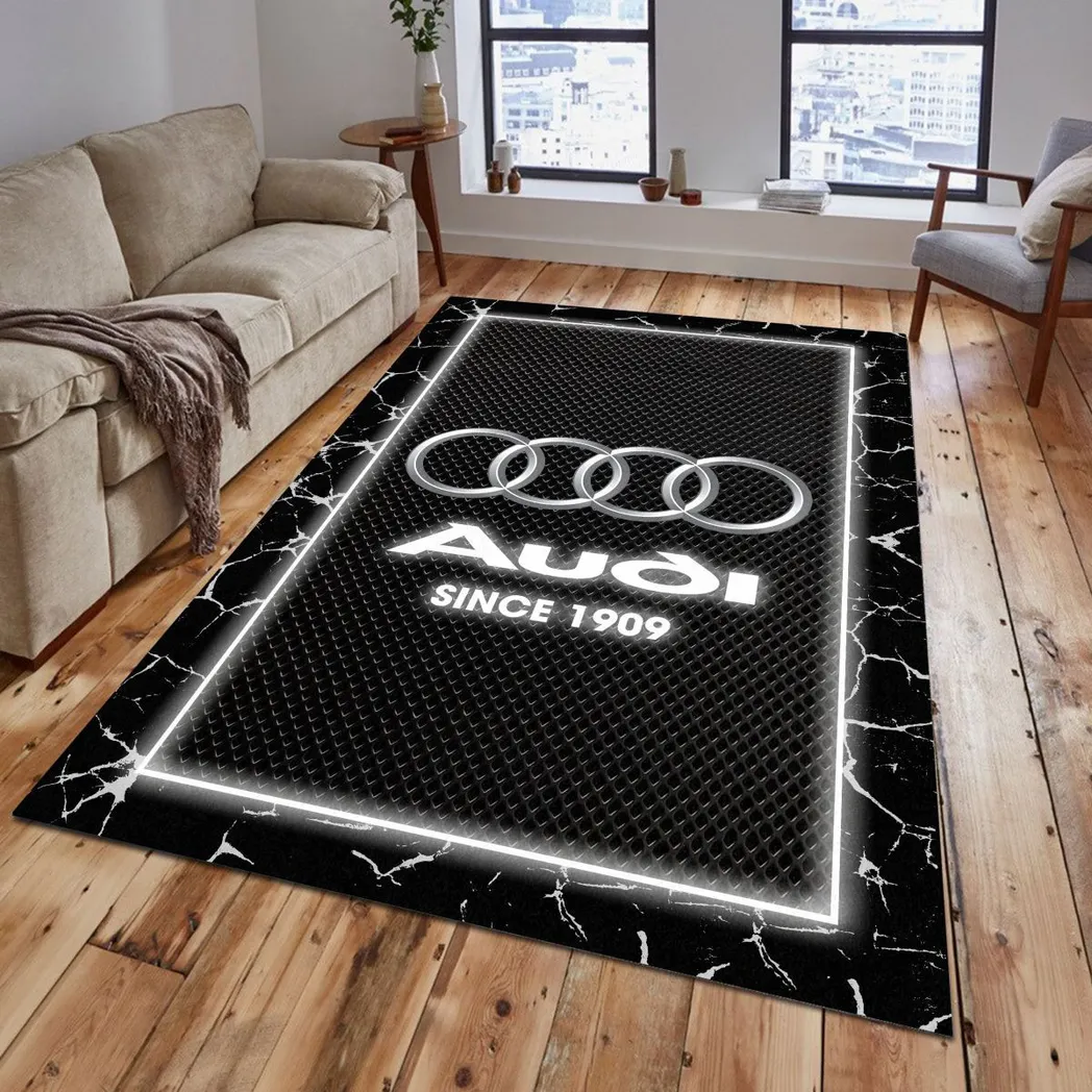 audi rug gift for audi lovers gift for him husband boyfriend car5202192502 grey rcqjk