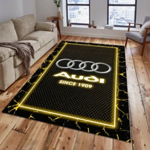 Audi Rug, All Over Print Carpet For Audi Lovers CAR5202192502 - Yellow