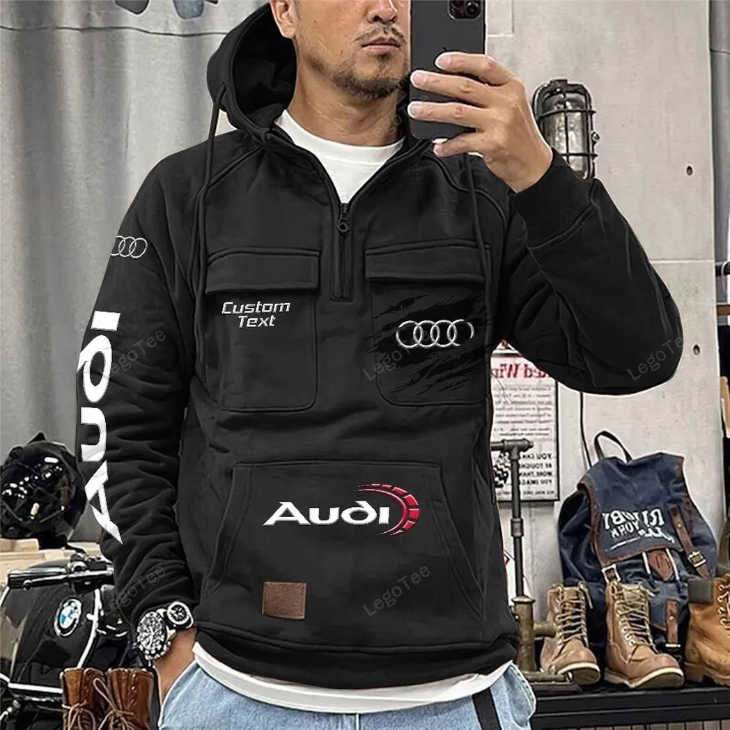 audi tactical quarter zip hoodie gift for audi lovers gift for him husband boyfriend black car122021425003 2 olzak
