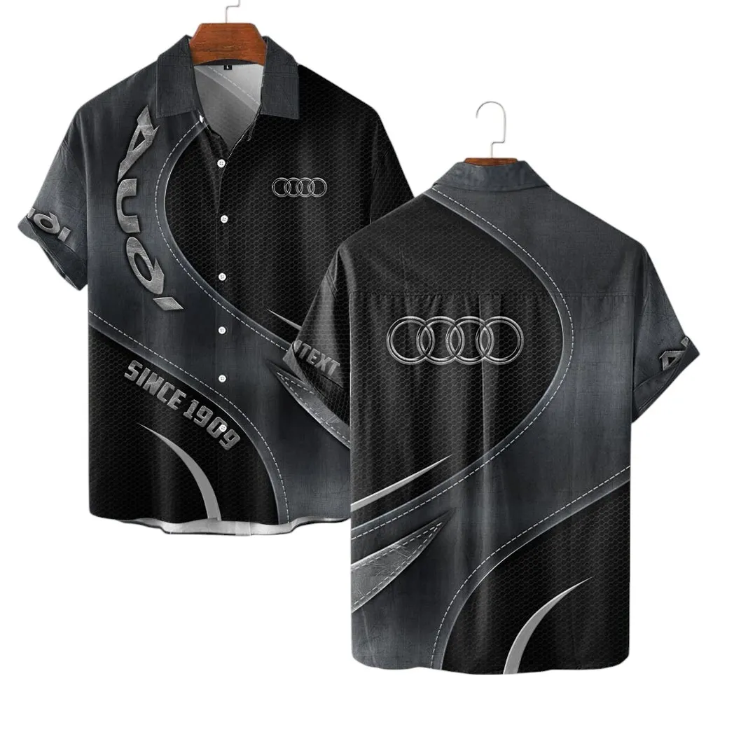 Audi Vintage Hawaiian Shirts, Gift For Audi Lovers, Gift For Him, Husband, Boyfriend CAR17102252503