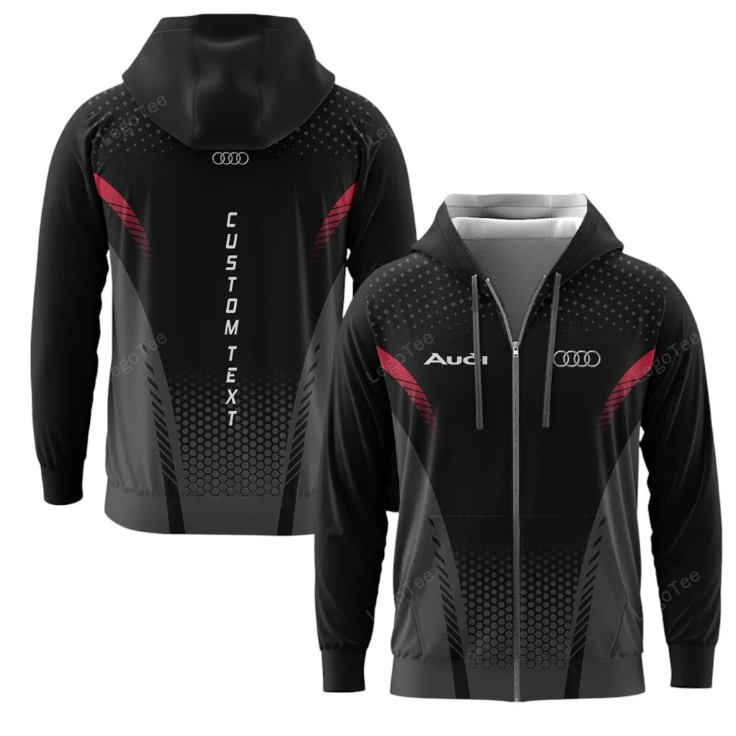 audi zipper hoodie gift for audi lovers gift for him husband boyfriend car10803122504 vw0yi