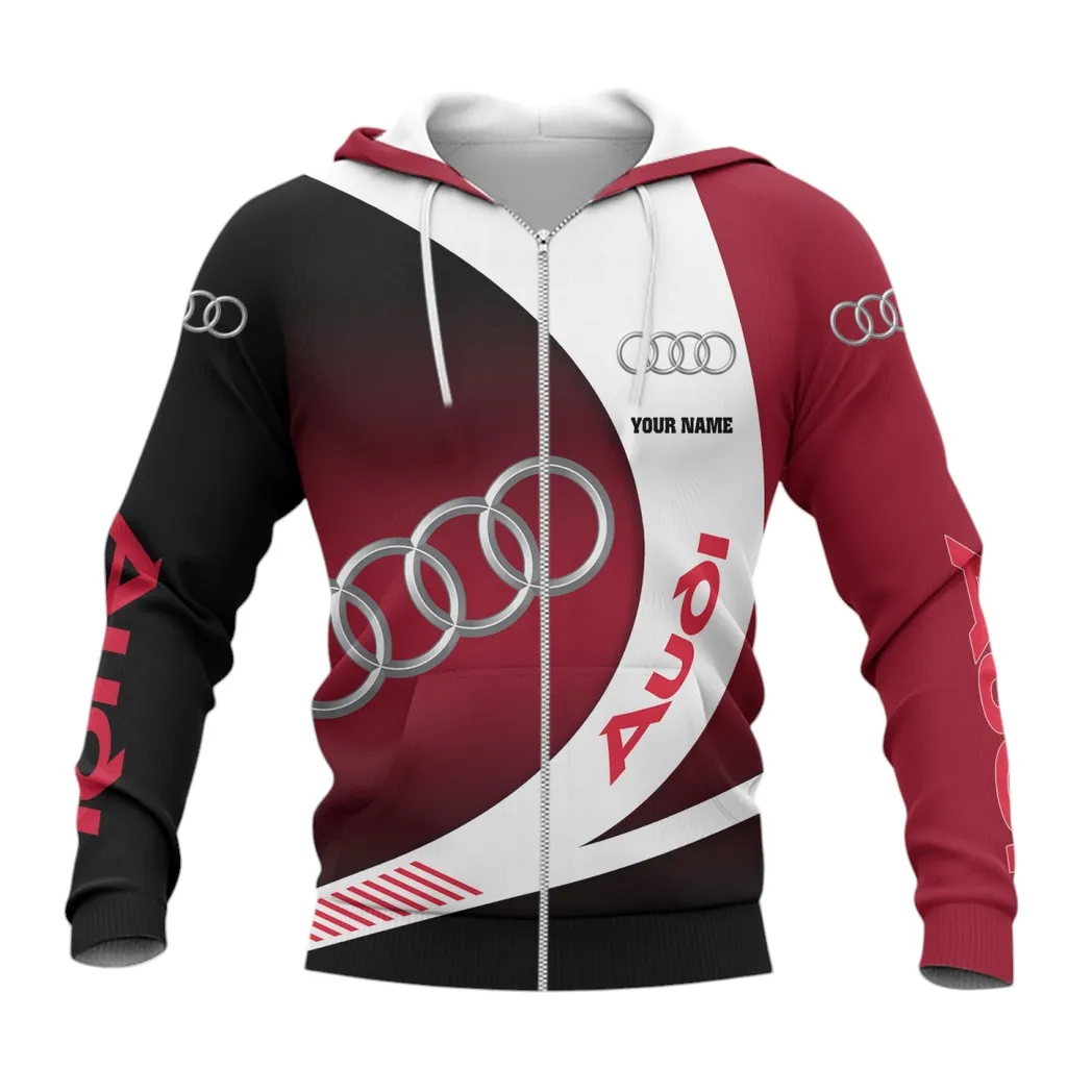 audi zipper hoodie gift for audi lovers gift for him husband boyfriend car7402222504 iibyy