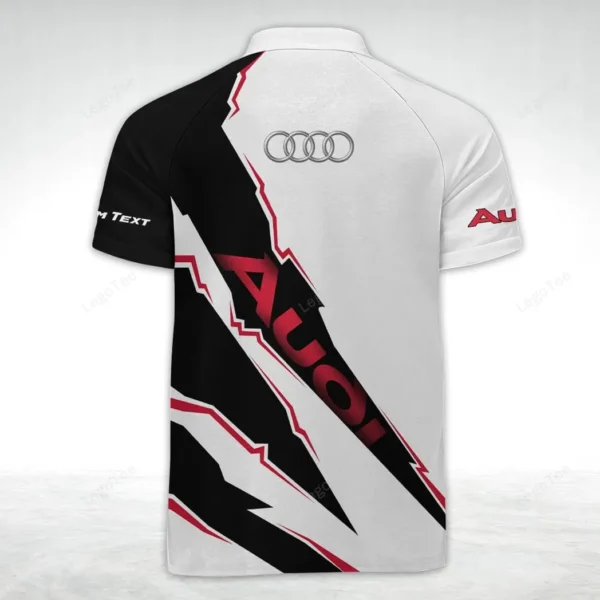 audi zipper polo shirt gift for audi lovers gift for gift for him husband boyfriend car128021025012 tq8uz
