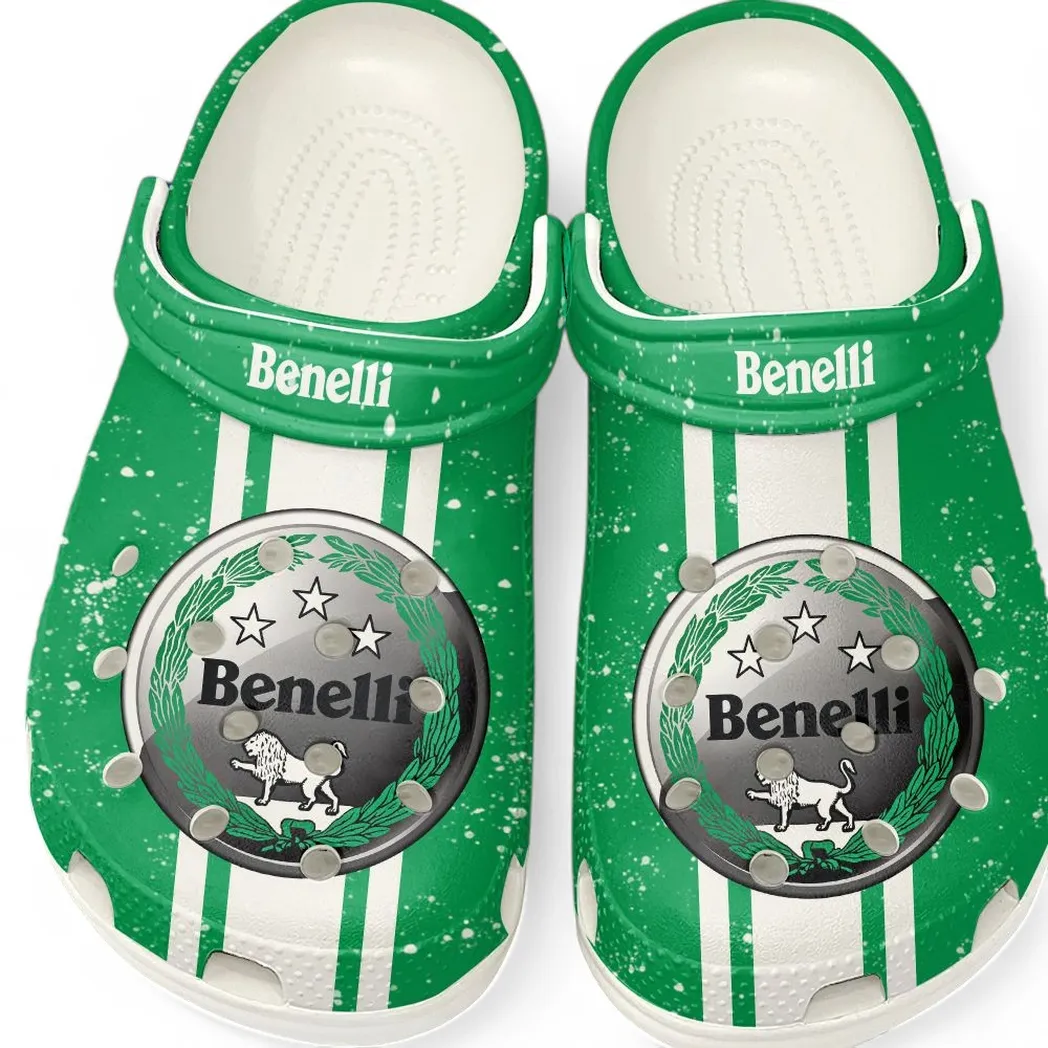 benelli crocs gift for benelli lovers gift for him husband boyfriend car62022025031 white