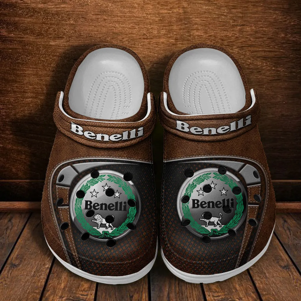 benelli crocs shoes clogs men women gift for benelli fan car183031725122 brown vp0jy