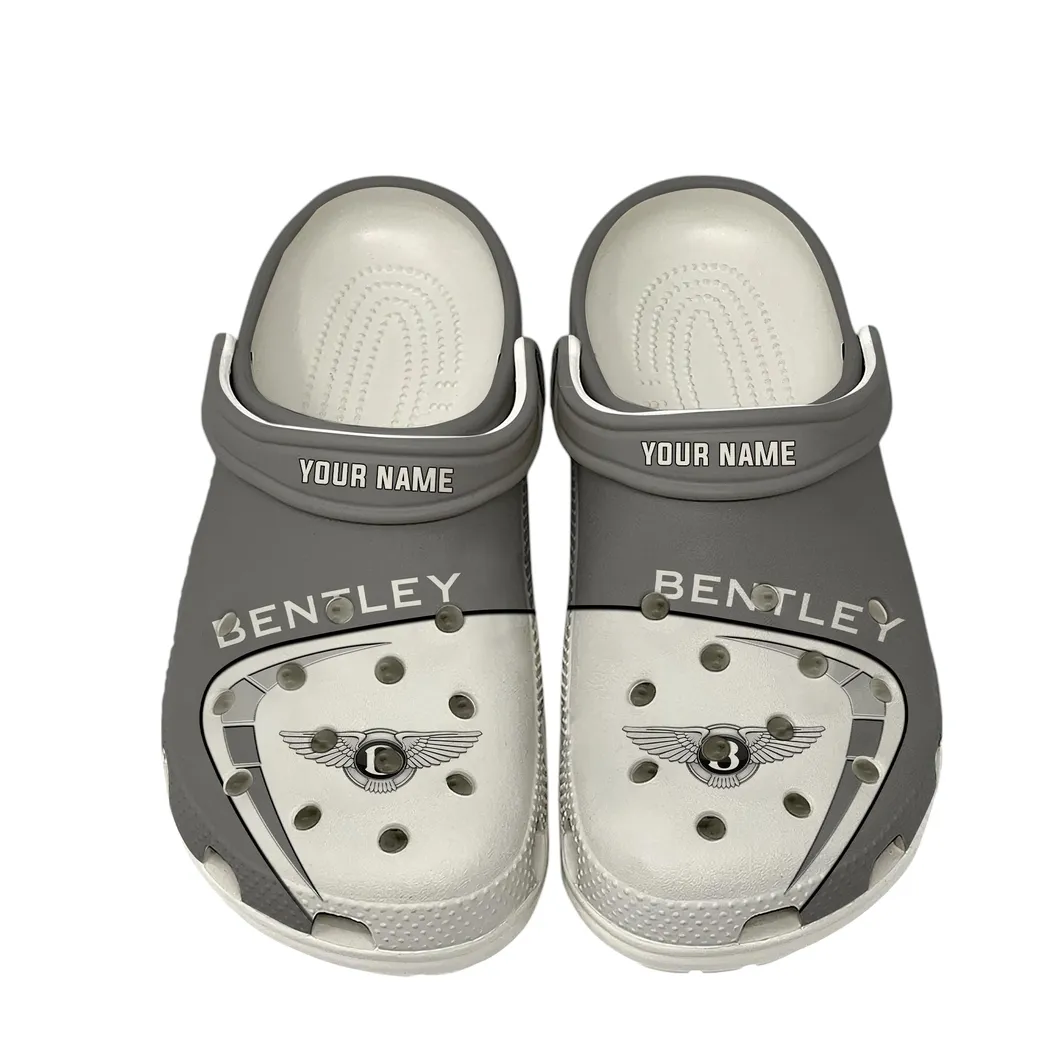 bentley crocs gift for bentley lover gift for him husband boyfriend car16802262505 white utvga