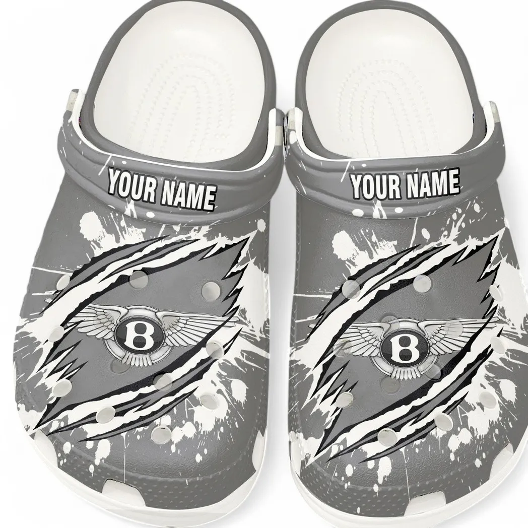 bentley crocs gift for bentley lovers gift for him husband boyfriend car5602192504 white