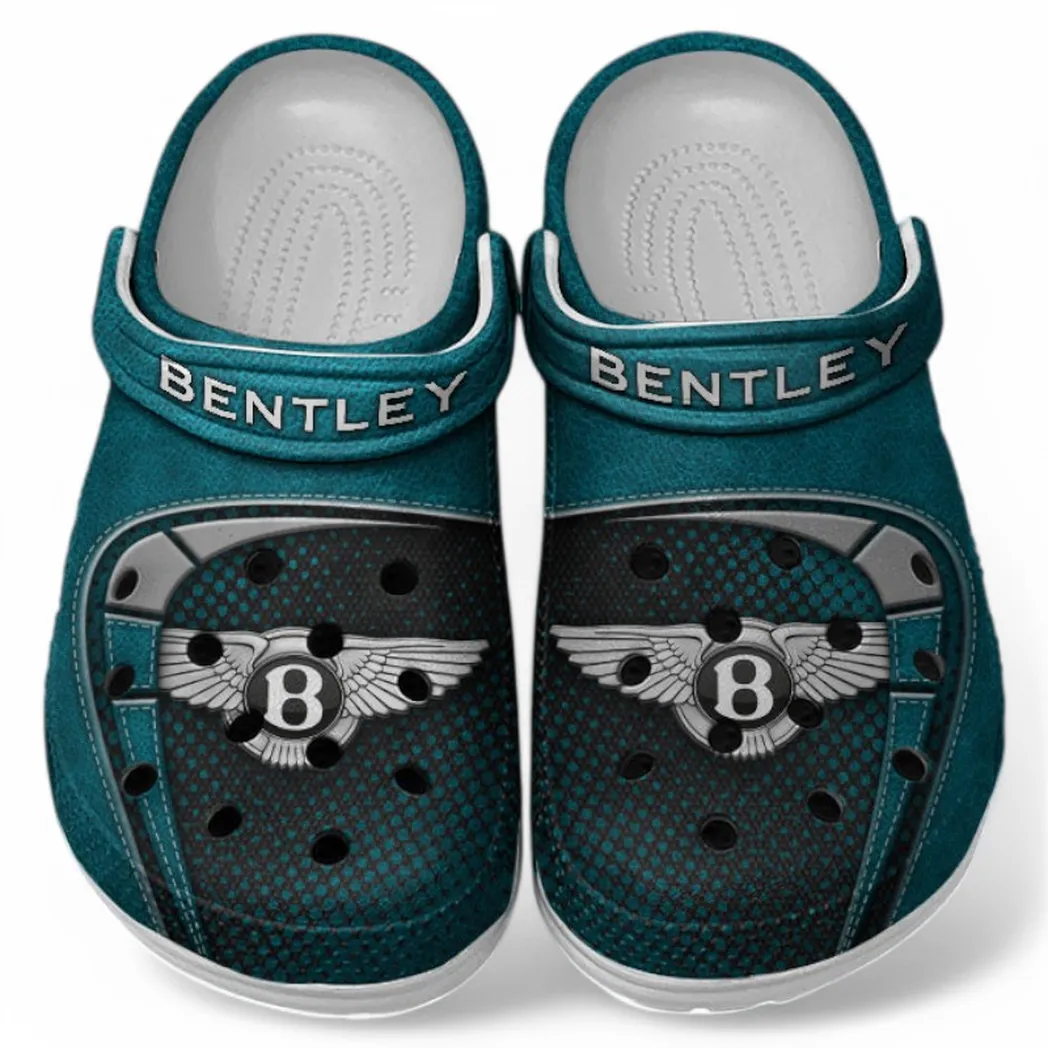 Bentley Crocs Sandals For Men Women, Gift For Bentley Fan CAR177031425580 - Cyan