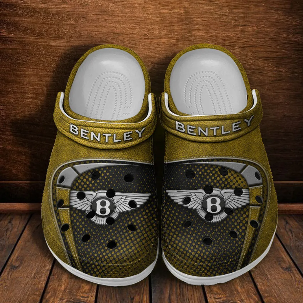 bentley crocs sandals for men women gift for bentley fan car177031425580 yellow dwgmc