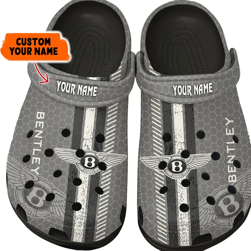 bentley crocs shoes gift for bentley lovers birthday gift for husband boyfriend car82022025561 black gkrsy
