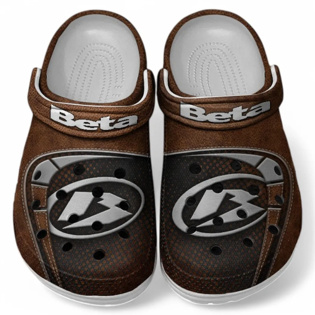 Beta Motorcycles Crocs Shoes, Clogs Men Women, Gift For Beta Motorcycles Fan CAR183031725132 - Brown
