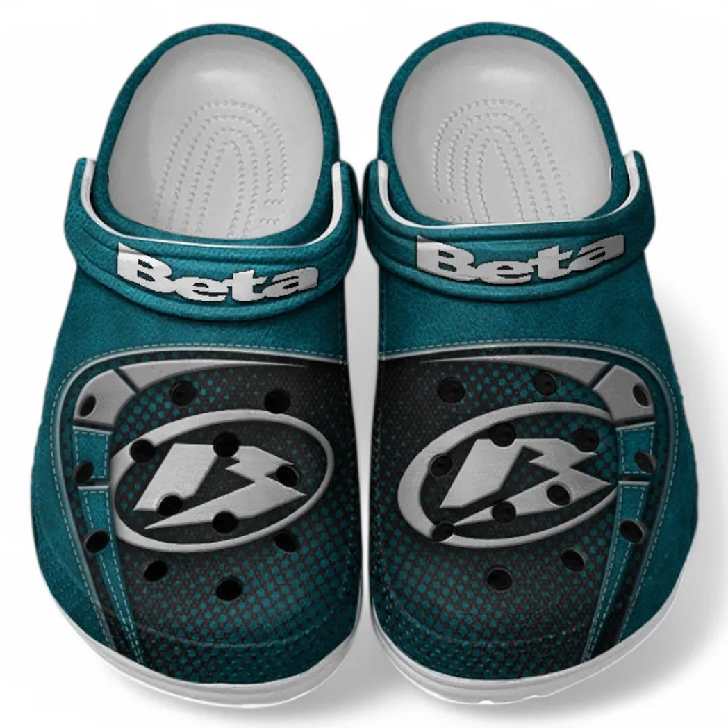Beta Motorcycles Crocs Shoes, Clogs Men Women, Gift For Beta Motorcycles Fan CAR183031725132 - Cyan