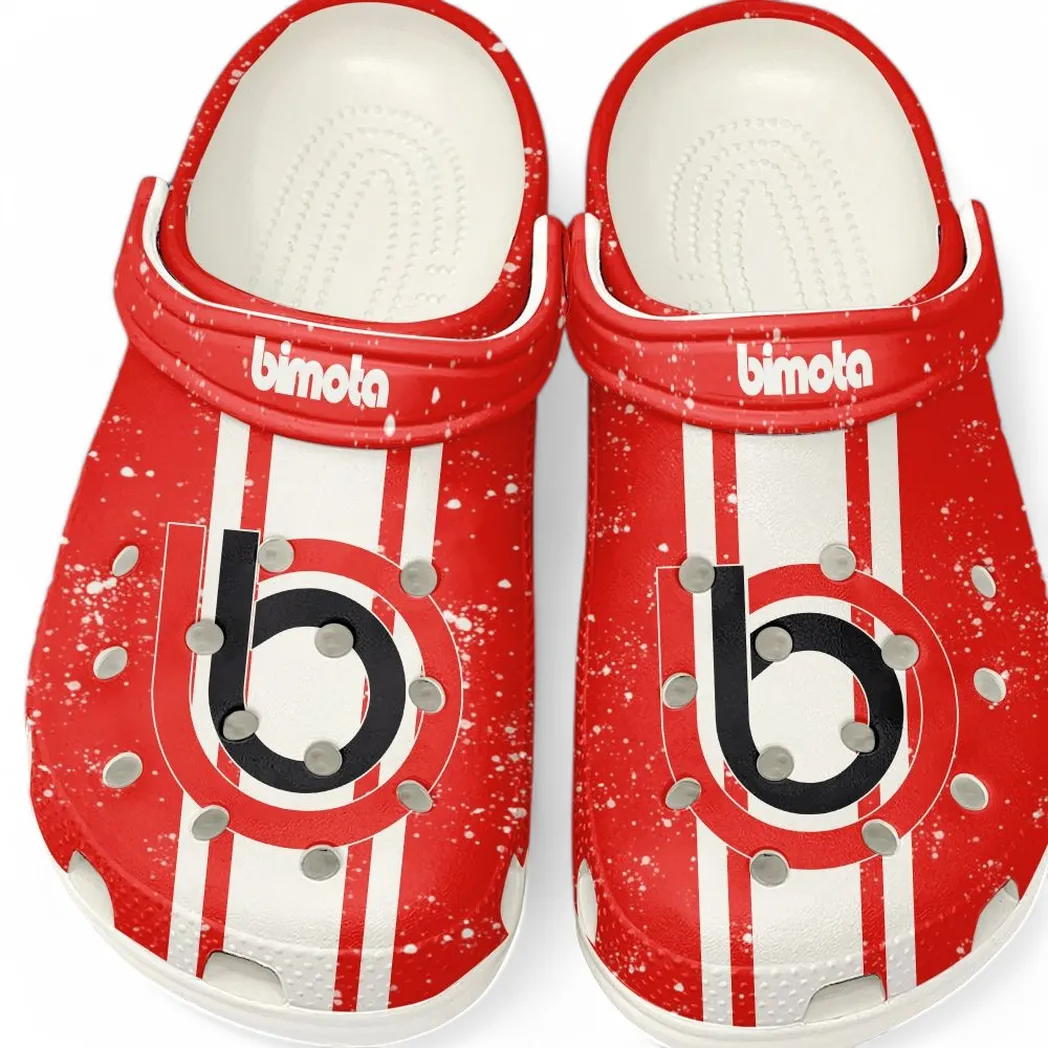 Bimota Crocs, Gift For Bimota Lovers, Gift For Him, Husband, Boyfriend CAR62022025008 - White
