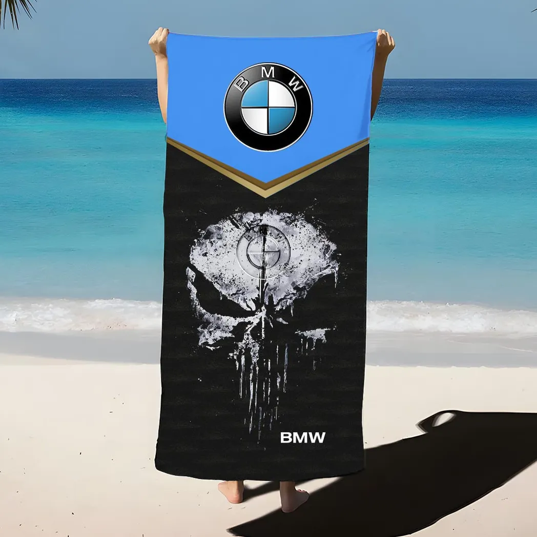 bmw beach towel gift for bmw lovers gift for him husband boyfriend car17302252505 b2pab