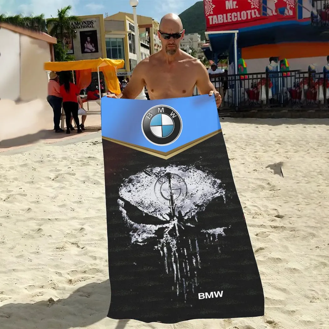 bmw beach towel gift for bmw lovers gift for him husband boyfriend car17302252505 cy5sw