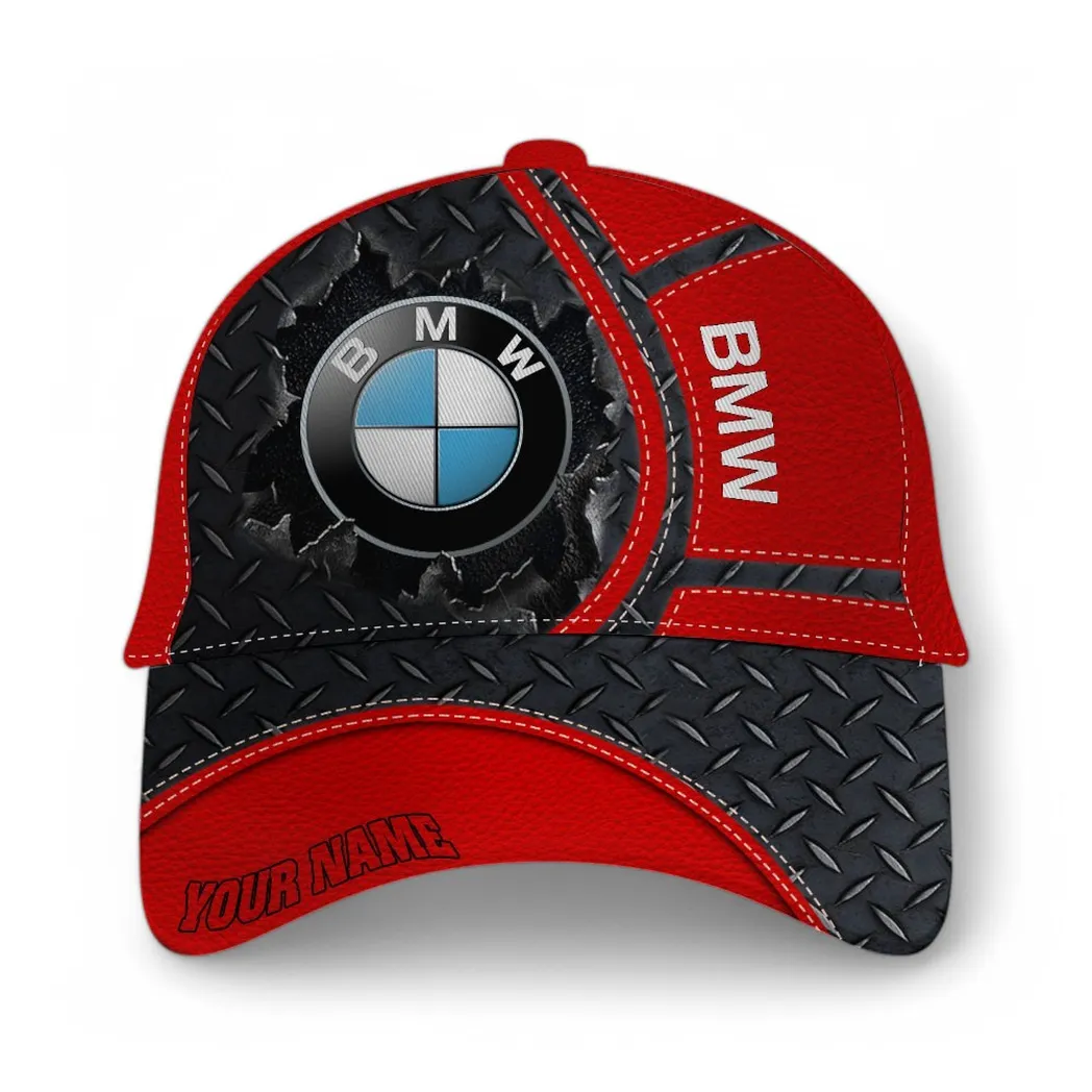 BMW Car Classic Cap, Gift For BMW CAR Lovers, Gift For Him, Husband, Boyfriend - Red CAR49021825005-6