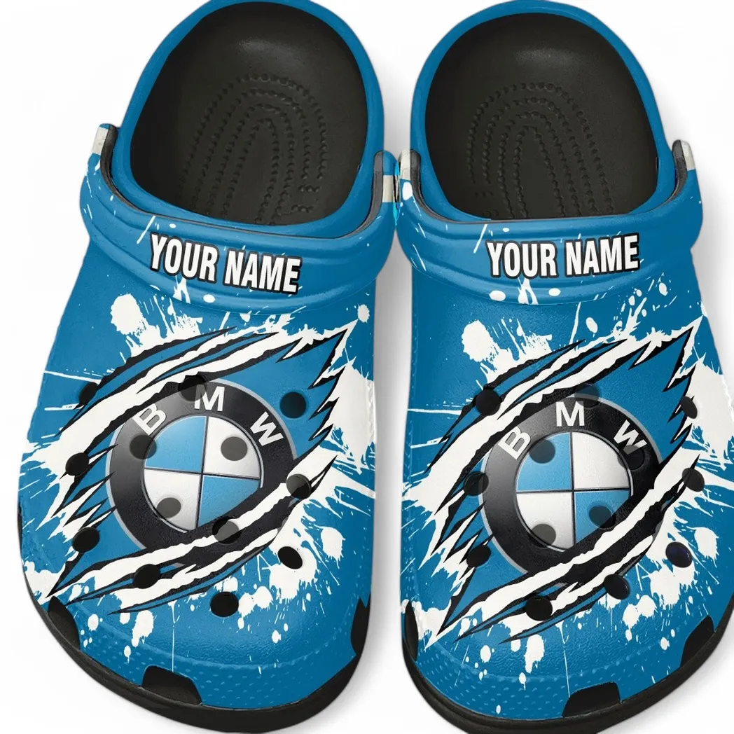 BMW Car Crocs, Gift For BMW Car Lovers, Gift For Him, Husband, Boyfriend CAR5602192505 - Black