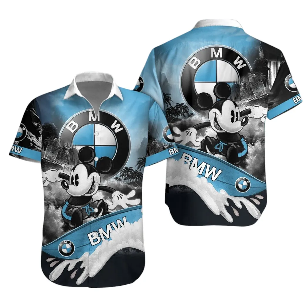 bmw car hawaiian shirt for men gift for bmw car lovers gift for him husband boyfriend car53030625007 4skn3