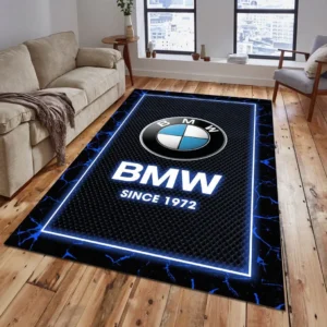 BMW Car Rug, All Over Print Carpet For BMW Car Lovers CAR5202192504 - Blue